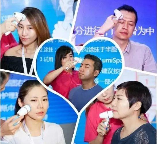 如新lumispa，洗一次，相当于做了10次美容、10次面膜、5次面部拉升、8次祛皱！20次补水@！明星都在用