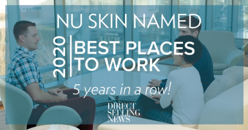 NU SKIN 如新集团五度荣获直销业 “最佳雇主”称号