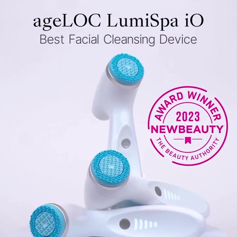 ageLOC® LumiSpa® iO 日前获得 NewBeauty 评选为 2023 年最佳洁面仪?????